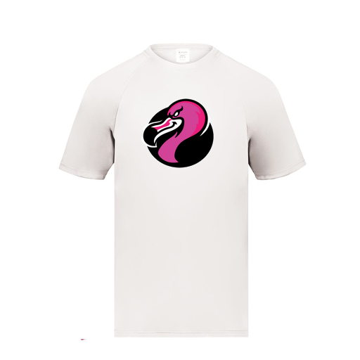 [2791.005.S-LOGO2] Youth Smooth Sport T-Shirt (Youth S, White, Logo 2)