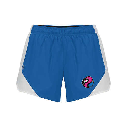 [229489.H02.S-LOGO1] Girls Olympus Shorts (Female Youth S, Royal, Logo 1)