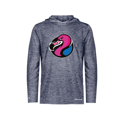 [FOLHCGNV-AS-LOGO1] Decker Men's Charge Hoodie (Adult S, Navy, Logo 1)