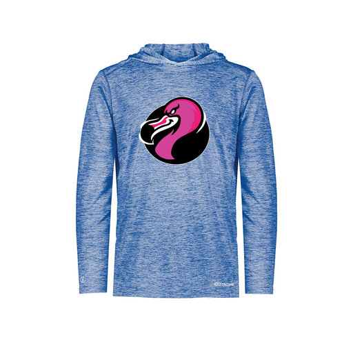 [FOLHCGRY-YS-LOGO2] Decker Youth Charge Hoodie (Youth S, Royal, Logo 2)